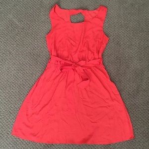 GAP Coral/Orange Dress Sz Large