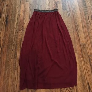 Forever 21 maxi skirt