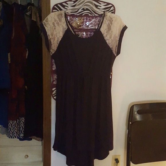 Navy blue dress