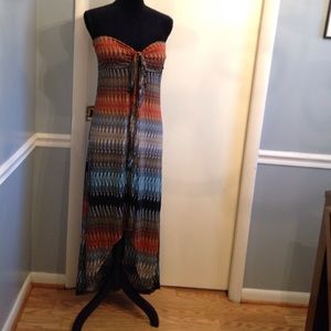 Mt. Collection Multicolored Dress Size L