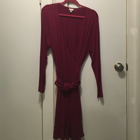 Jersey wrap dress