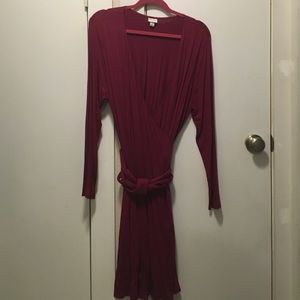 Jersey wrap dress