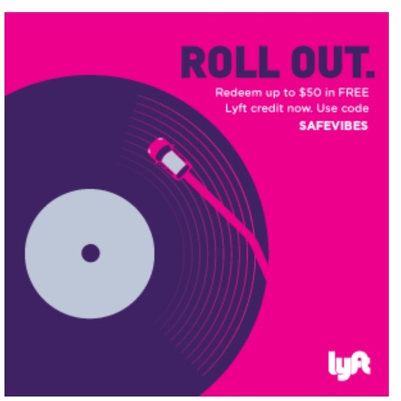 #FreeRides with #Lyft