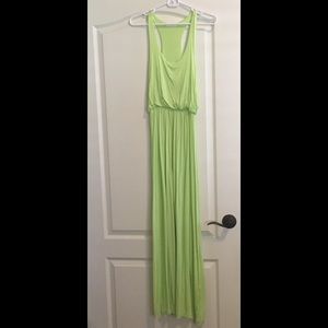 Lush Lime Green Maxi Dresd