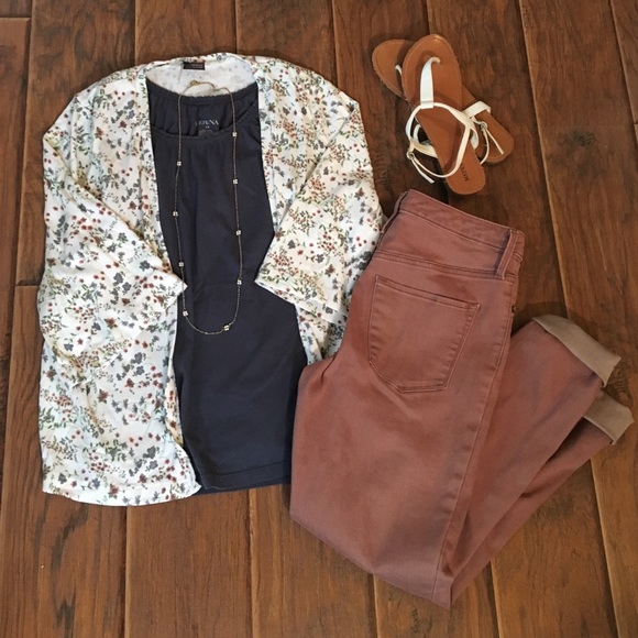 Urban Outfitters Floral Kimono Cardigan