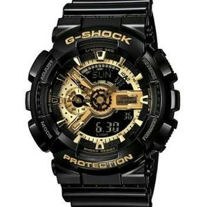 G-Shock Black & Gold Watch