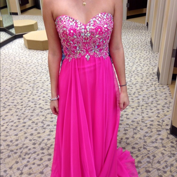 ALYCE PARIS Pink Prom Dress