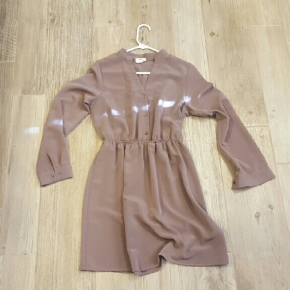 Taupe dress