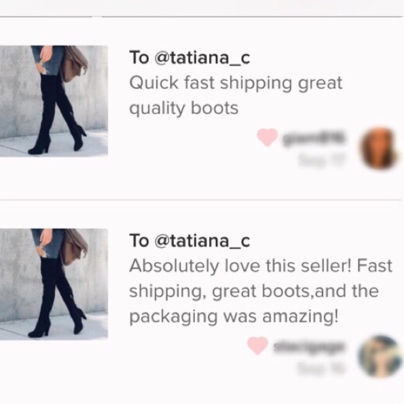 LAST SIZES Style Watch! Black Thigh Highs! - Picture 4 of 4