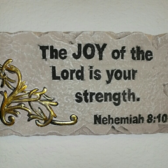 ***SOLD*** Scripture on stone - Picture 2 of 3