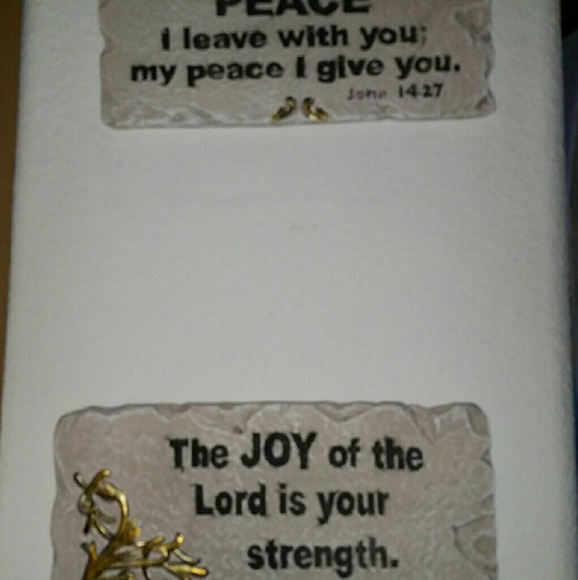 ***SOLD*** Scripture on stone - Picture 3 of 3