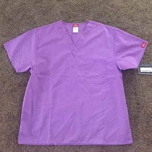NWT Dickies medical uniform top