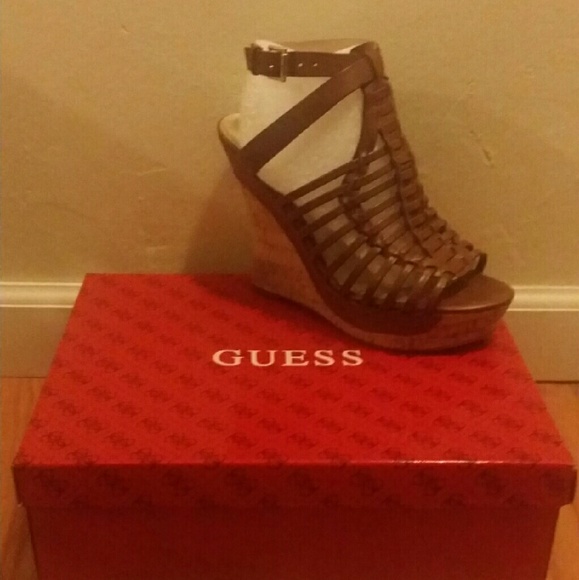 Brown Wedge Sandal