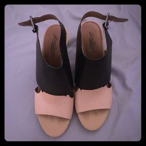 Lucky Brand Peep Toe Heel