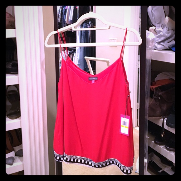 Vince Camuto spaghetti strap top