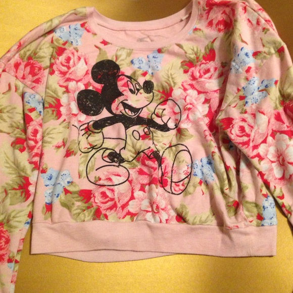 mickey mouse crop top