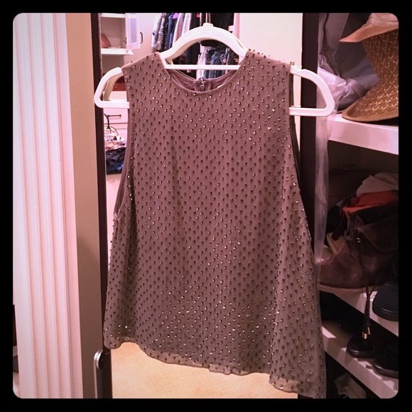 Alice + Olivia Beaded Top