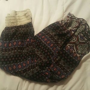 Women's boho style pants