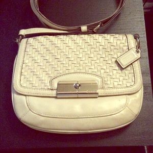 Coach Crossbody in off white