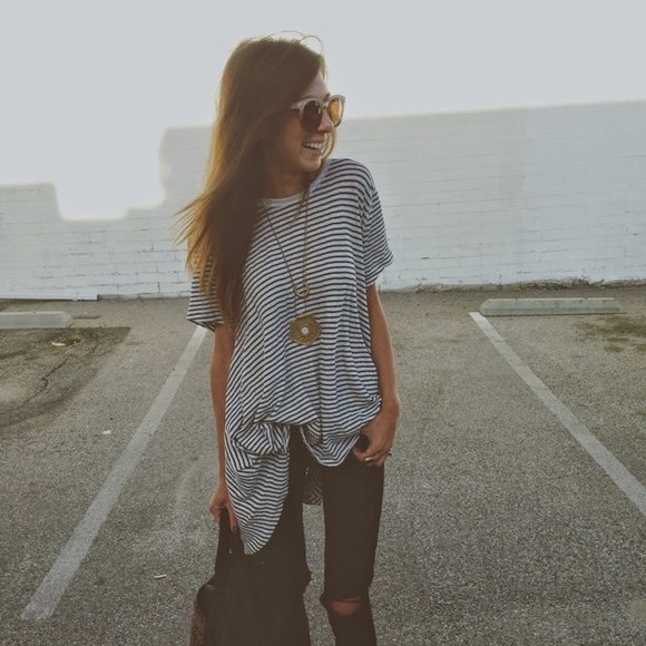 ✨Oversized Stripe Tee✨