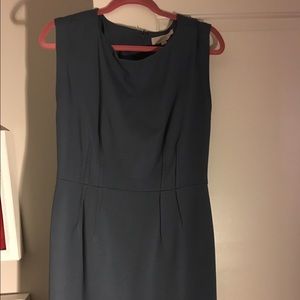 Loft Grayish Blue Work dress