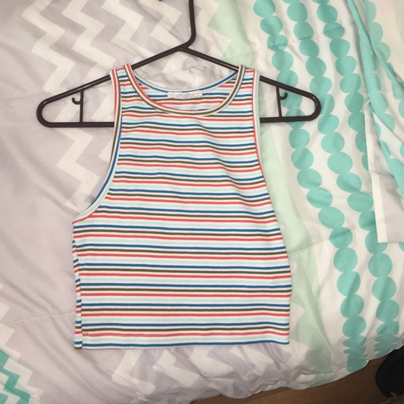 striped tank from Zara