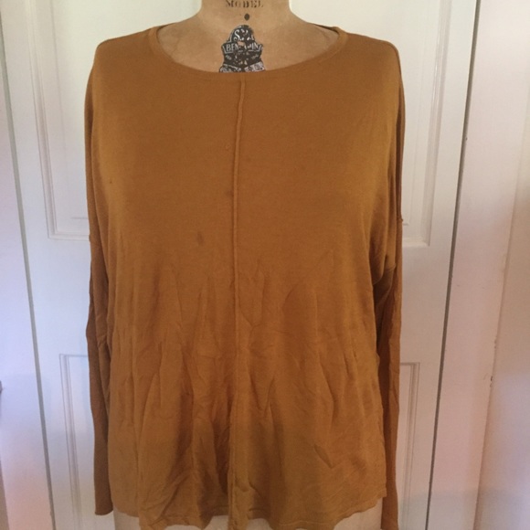 H&M Size M Burnt Orange Sweater