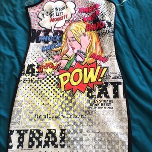 Comic book dress