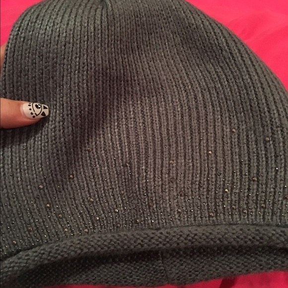 Gray beanie