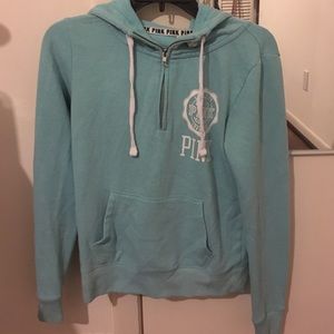 light blue Victoria secret Pink jacket