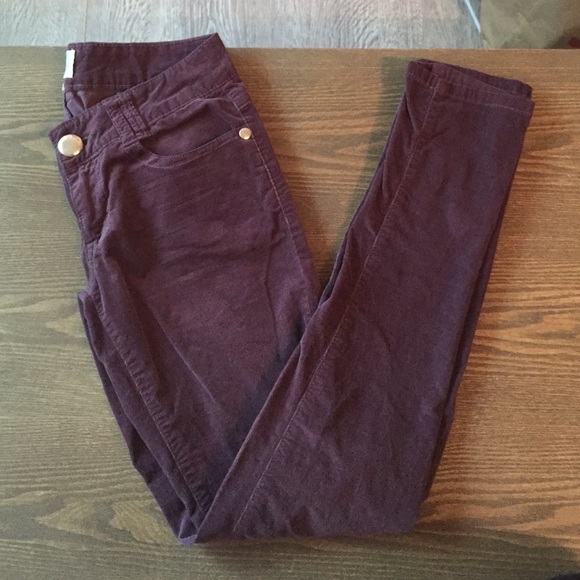 Purple corduroy pants - Picture 1 of 1