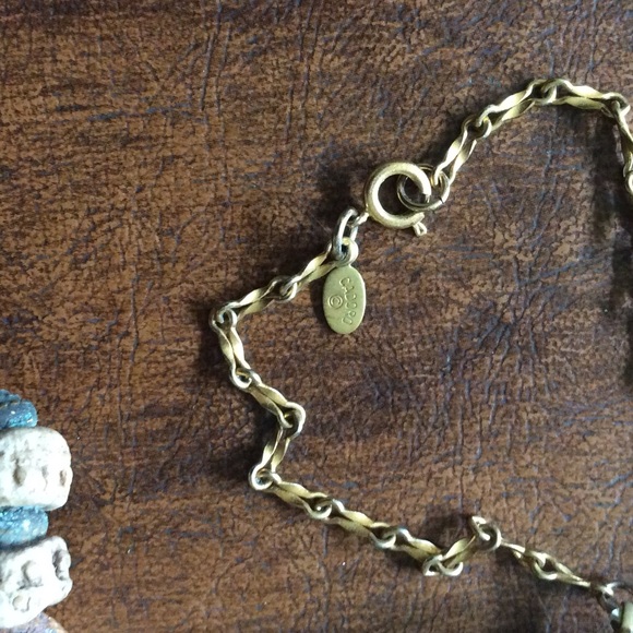 Tribal Boho Bone & Beads Necklace - Picture 4 of 4