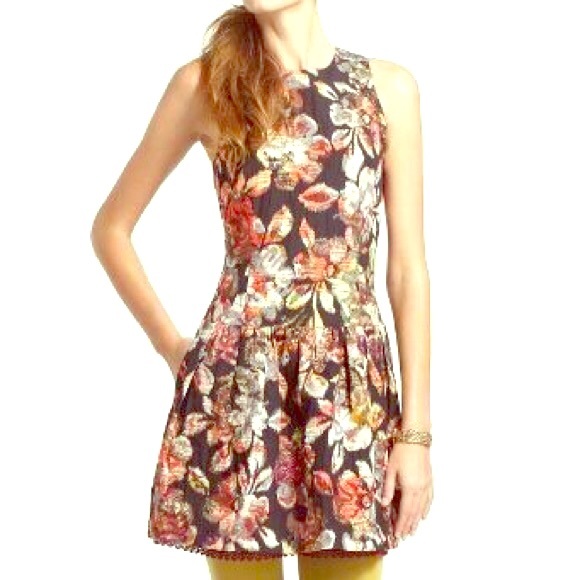 Leifsdottir {Anthropologie} Autumn cocktail dress!