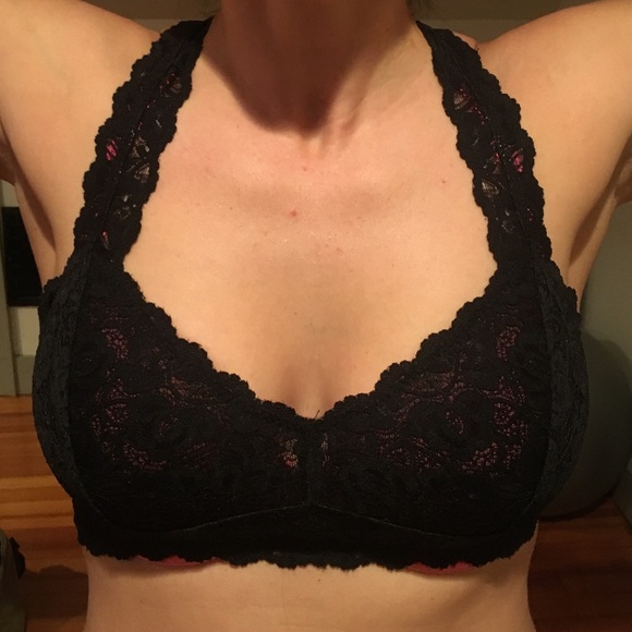 Black lace bralette. Amazing condition. Worn once.