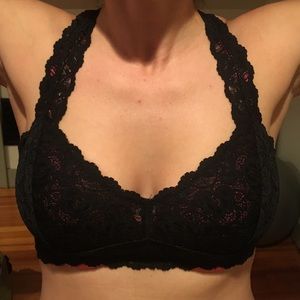 Black lace bralette. Amazing condition. Worn once.