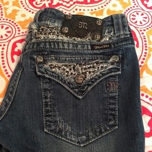 Miss Me Bermuda shorts