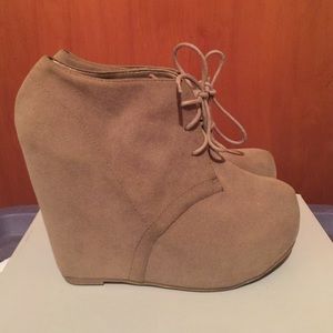 Taupe Wedges