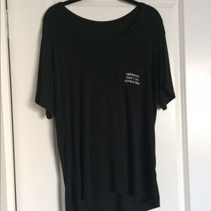 Brandy Melville Mermaids don't do homework T-Shirt