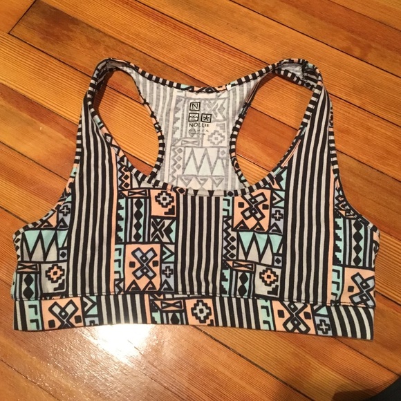 Nollie fun pattern sorts bra! size L