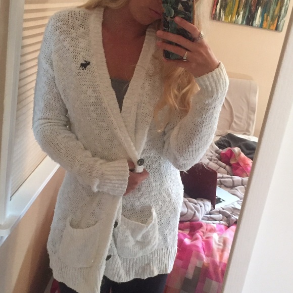 White Cardigan