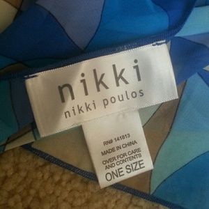 Nikki Poulos Accessories - Nikki Poulos Geometric Scarf Nikki Poulos Accessories - Nikki Poulos Geometric Scarf