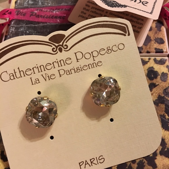 Catherine Popesco Stud Earrings