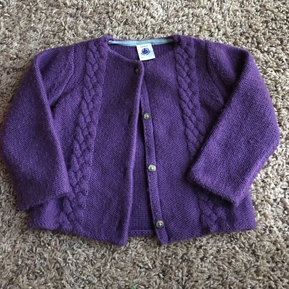 Petit Bateau knit cardigan 18mos