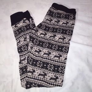 Warm leggings!