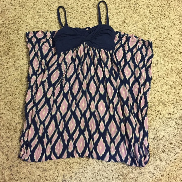 Anthropologie maxi with adjustable straps