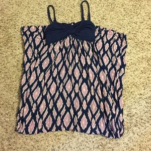 Anthropologie maxi with adjustable straps