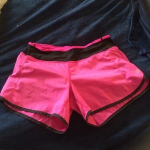 Lululemon nylon running shorts