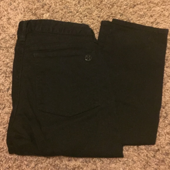 Tory Burch Black Skinny jeans Size 30