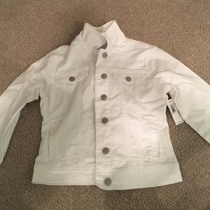 Kids white jean jacket from old navy