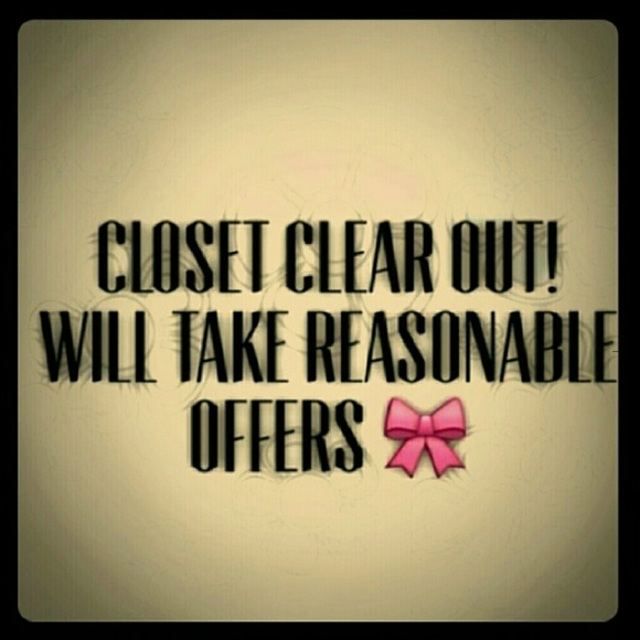 Closet Clear Out!!!!